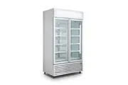Double Glass Door Colourbond Upright Drink Fridge - LG-1200GT