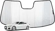 Genuine SNAPSHADES Front Windscreen Sun Shade for BMW 4 Series/i4/M4 2nd Gen (G22/G23/G26/G82; 2020-Present)
