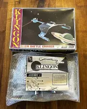 Vintage Original 1966 STAR TREK AMT Model Kit KLINGON Alien NEW open Box