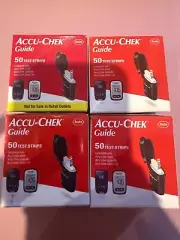 200 Accu-Chek Guide Test Strips 4 boxes of 50