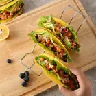 Hot Dogs Rack Taco Trays Taco Baking Rack Oven Taco Holder Stand