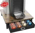 Decobrothers Vertuo Pod Holder Drawer Rustic Brown 24 Large 48 Small Nespresso