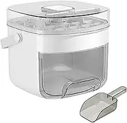 Freezer Ice Trays, Maker Bin for Chilling Cube, Press-Type Design Non Stick Ice Making Tool with Handle and Lid for Daily Life Kitchen Picnic Camping Gathering