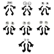 1set Eyeball/Limbs Patches DIY Gloves Clothing Bags Hair Clip DIY Supplies