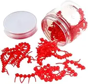 Eigell 250 Pieces Dynamic Teasing Fishing Soft Beads Artificial Soft Baits Floating Action Lures