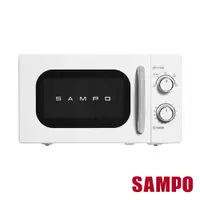 在飛比找蝦皮商城優惠-【聲寶SAMPO】20L美型機械式轉盤微波爐 RE-J020