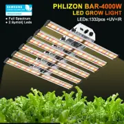 BA4000W Spider LED Grow Light 6Bars Full Spectrum for Commercial Indoor Farming