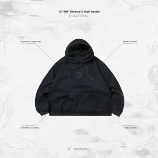 Goopi “G7-MH” Reverse-G Main Hoodie