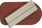 Eze-Lap Pocket Diamond Sharpener 3"x1" Surface Stone w/Fish Hook Sharpening Slot