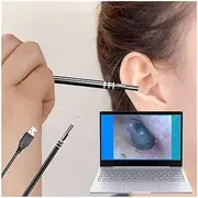 Earwax Remover,Multifunctional USB Ear Cleaning Tool,HD Visual Ear Spoon Earpick with Mini Camera Pen Ear Care in-Ear Cleaning Endoscope ， watchable Ear Cleaner for Adults