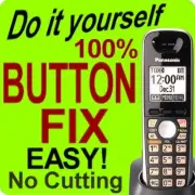Keypad Button Repair for Panasonic Cordless Phone KX-WT125 KX-WT126 DECT