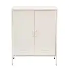 ArtissIn Buffet Sideboard Metal Cabinet - SWEETHEART White