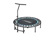 Genki Mini Trampoline Foldable Rebounder Jumping Rebounding Exercise Bungee Workout Fitness Equipment Home Gym 48 Inch