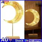 LED Star Moon Night Light Battery Operated Muslim Style Modeling Lamp Warm White