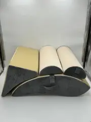 4PCS Orthopedic Bed Wedge Pillow Set Post Surgery Memory Foam for Back Neck Leg