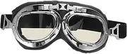 FELTECHELECTR Ergonomic Fit Motorcycle Goggles Lightweight Sports Sunglasses Windproof for Cycling Running Fishing Snowboarding and Impact-resistant Materials