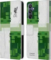 Head Case Designs Officially Licensed Liverpool Football Club Away Kit 2023/24 Leather Book Wallet Case Cover Compatible with Samsung Galaxy A15