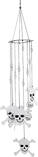 Spoontiques Skull and Crossbones Wind Chime