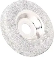 Wood Shaping Disc Wood Carving Disc Grinder Wheel 52mm Multifunctional Diamond Grinding Wheel 10mm Bore Woodworking Emery Abrasive Disc Angle Grinder Rotary Grinding Carving Tool Woodworking Angle Gri