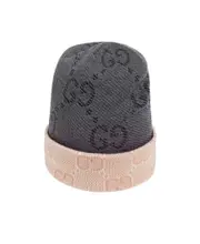 Gucci Reversible GG Beanie S,M Black