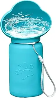 Dog Travel Water Bottle - Dog Drinking Bottle | Leak-Proof Dispenser High-Temperature Resistant Container for Outdoor Traveling Hiking Camping