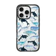 iPhone 16 Pro Impact Case Whales, Orcas & Narwhals
