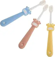 Beavorty Toothbrush Toddler Fine Bristle Brush Deep Cleaning Boys and Girls Toothbrush Set Soft Bristle Care Gentle on Gums