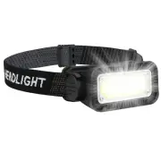 LED Headlamp Rechargeable Headlight Torch Work Light Bar Head Band Lamp W/ Cable