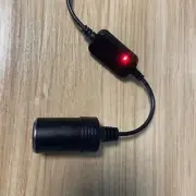 USB Boost Cable USB 5V Male to 12V Car Cigarettes Socket Adapter Wire