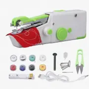 StitchMate Mini: Portable Ergonomic Handheld Sewing Machine Kit for DIY Clothes,