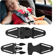 Anti Escape Car Seat Safety Clip Baby Harness Chest Clips, Baby Car Seat Straps Prevent Children/Kids Taking Their Arms Out of Child Car Seat/High Chairs/Strollers/Baby Reins(2 Pack)
