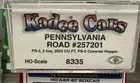 Kadee Cars HO RTR #8335 PS-2 2-Bay 2003 Cu Ft Covered Hopper PRR #257201 NIB
