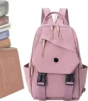 [Generic] Small Backpack for Women, Student Shoulder Bag, Waterproof Stylish Shoulder Bag for Business Travel School, Outdoor Compact Daypack