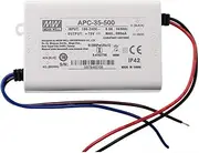 Mean Well APC 35W 28-100V 350mA LED Driver， APC-35-350