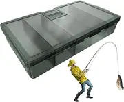 Fishing Lure Storage Boxes – Adjustable Multi-Grid Lure Box Organizer | High Strength Portable Tackle Case For Fishing Hooks, Baits, And Small Gear, Compact Protective Accessories