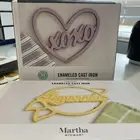 Martha Stewart Collection Enameled Cast Iron Lemonade or XO Trivet