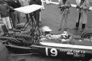 Lucien Bianchi Driver For Cooper brm Old Motor Racing Photo