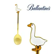 Ballantine's Scotch Whisky Goose Spoon Collectible Promotional Geese Gold RARE