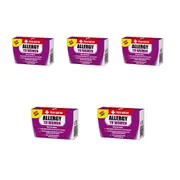 5PK Sweet First Aid Allergy to Women Mints Fresh Breath Candy 2 Blisters 9x6cm