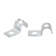 5/16" EMT One Hole Strap Pipe Strap Zinc-Plated Steel Reinforced Rib 50PCS