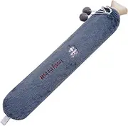 Cute Cover Hot Water Bottle for Winter, Soft Warming Hot Water Bottle for Adults and Children, Long-Lasting Heat for Hands and Feet, Ideal for Studying and Reading,Winter Hot Water Bottle