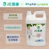 在飛比找遠傳friDay購物優惠-【次綠康】廣效清潔液4L補充桶(HW200-4L)