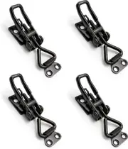 4 Piece Stainless Steel Toggle Latch, Metal Lever Latch, Metal Toggle Latch, Adjustable Toggle Clamp