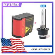 For Benz BMW VOLVO Xenon HEADLIGHT HID D2S Bulb & Holder Socket 1307329076