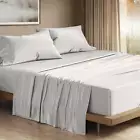 100% Egyptian Cotton Sheets California King Size - 1200 Thread Count 4 PC Cal Ki