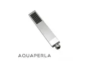 AQUAPERLA Blaze Chrome Brass Square Hand-Held Shower Spray Head