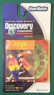 View-Master Discovery Channel Jungle Creatures 3D Reels – Sealed Storage Case