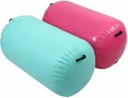 Inflatable Air Roller Air Barrel Gymnastics Cylinder Balance Training Roller