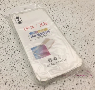 APPLE CLEAR FALL PROTECTION CASE FOR IPHONE XS