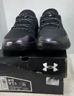Under Armour Flow SlipSpeed Trainer NB Size 10 Black 3026197-003